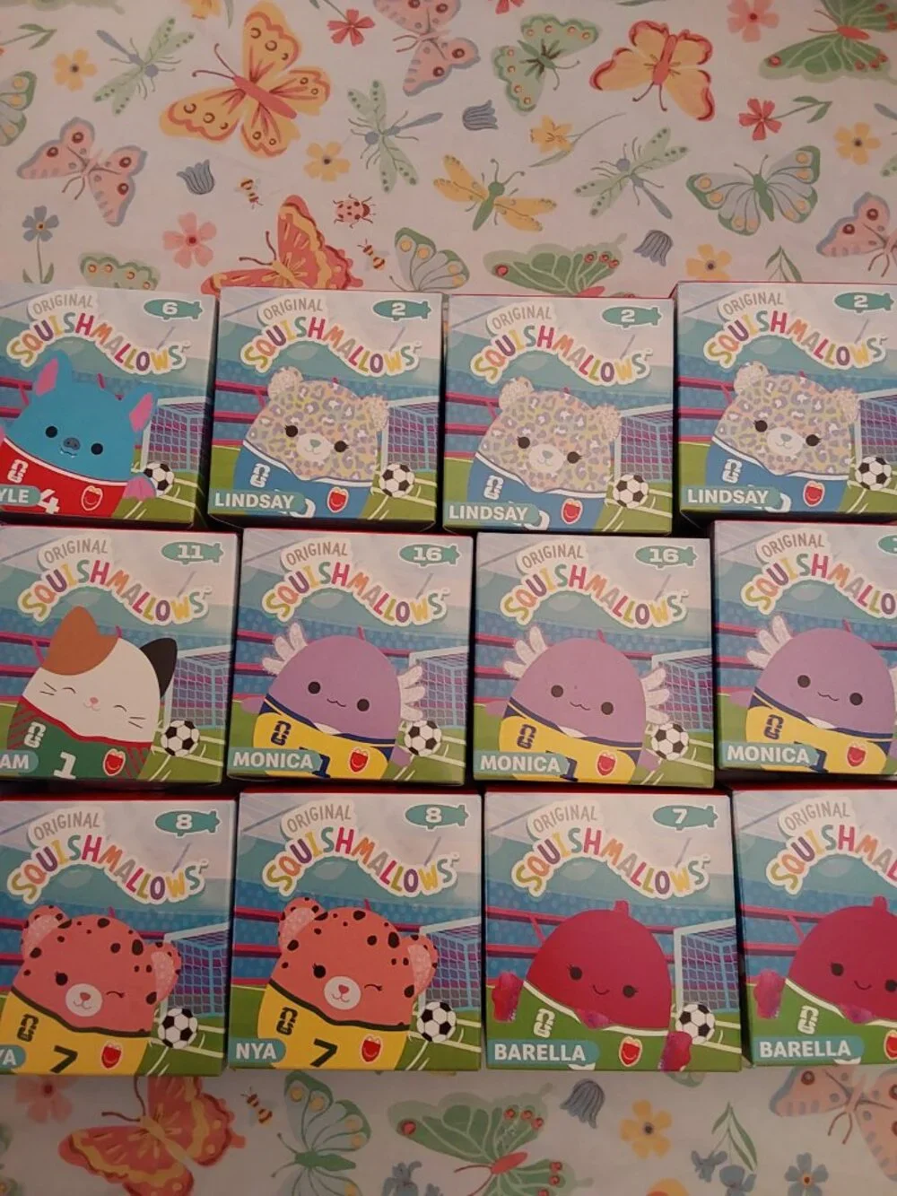12 new in boxes, McDonald's Squishmallows